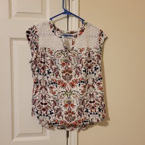 Danielrainn women's short sleeves shirt, size L